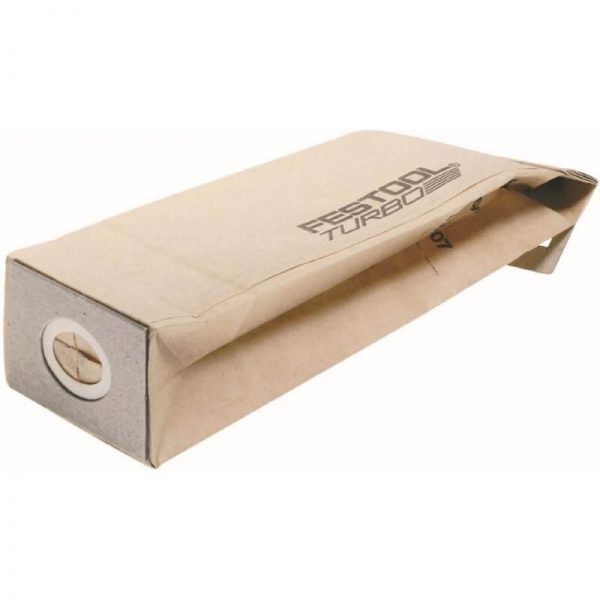 Festool 489128 Festool Turbo Dust Bag For Dts 400, Rts 400 And Ets 125 Sanders, 5 Pack | The Festool Superstore Authorized Dealer | Powered by PMC Tool | Hammond, LA